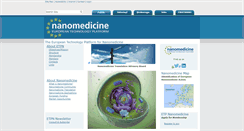 Desktop Screenshot of etp-nanomedicine.eu
